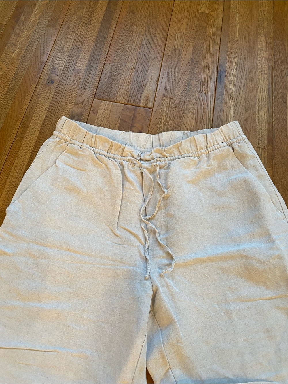 Zara Linen Blend Pants Sz S - Picture 2 of 3